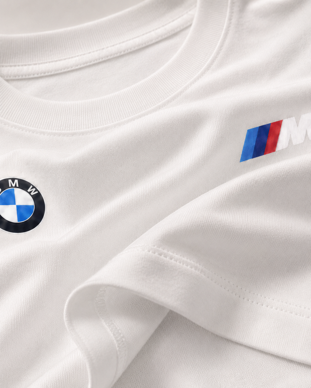 BMW M Graphic Oversized T-Shirt – White