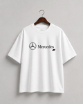 Mercedes AMG GT Graphic Oversized T-Shirt – White