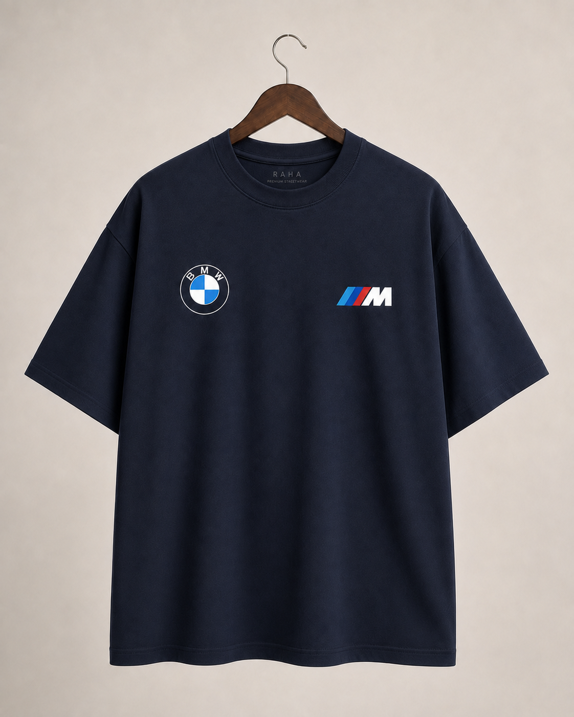 BMW M Graphic Oversized T-Shirt – Black