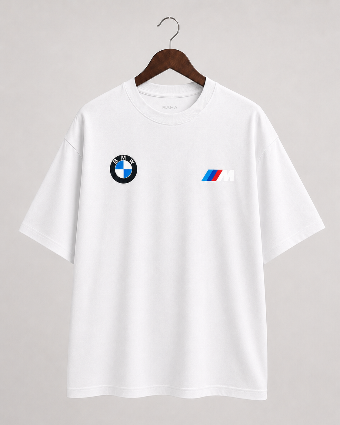 BMW M Graphic Oversized T-Shirt – White